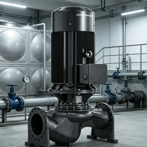 TP 300-250/4 A3-F-O-DQQE-TW3 Kommerzielle Klimaanlagen-Einstufige Rohrleitungswasserpumpe Druckerhöhungspumpe 1 Jahr 45KW 380V 1270kg - Product Image 2