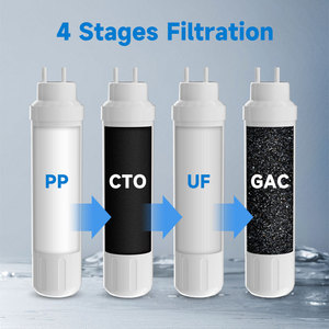 Nhà lọc nước UF Hệ thống lọc nước máy tính để bàn nước nóng lạnh với bộ lọc - Product Image 5