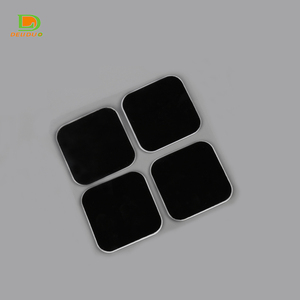 Custom EMG Negative Electrosurgical Foil Gel Patch with Button Self Adhesive Snap ECG Ems Device Conductive Replacement Gel Pad - Product Image 2