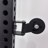 Système de poulies silencieux pour la gym à domicile - Fixation détachable pour machine à câble rotative pour rack de squat et entraînement fonctionnel