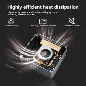 คอมพิวเตอร์ขนาดเล็ก Eglobal ใช้หน่วยประมวลผล Intel Core I5-12450H 8 คอร์ รองรับ 2DDR4 USB3.0 SSD M.<span class=keywords><strong>2</strong></span> เหมาะสำหรับงานออฟฟิศและเล่นเกม 4K - Product Image 4