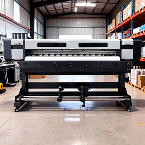 Nouvelle imprimante éco-solvant entièrement automatique rouleau-à-rouleau de 1,6 m pour impression sans bordure pour publicité extérieure I3200/XP600 - Product Image 1