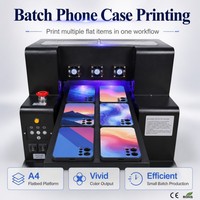Imprimante UV de bureau A4 2-en-1 pour coques de téléphone, étiquettes en cristal, plaques acryliques et métalliques – Machine de transfert tout-en-un – Livraison DDP mondiale