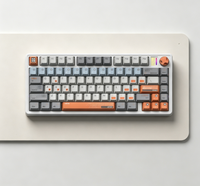 Clavier compact pour gamer avec logo personnalisé, touches PBT interchangeables à chaud, joint d'étanchéité, ordinateur portable