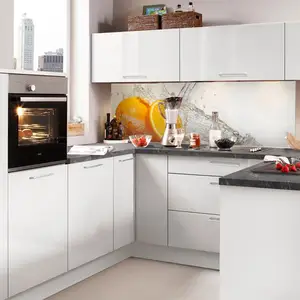NICOCABINET Cum Smart Kitchen Cabinets Modern Knob Pull Kitchen Cabinet Drawer Handle Simple 304 Stainless Steel Villa Plywood