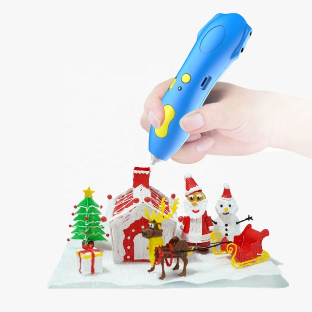Creat3D Ready to Ship 668-W Low Temp Safe 3D Pen High Quality Child 3D Printing Pen