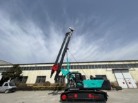HF20 + plate-forme de forage Micropile 40m, pilote d'empilage de roche, marteau rotatif, prix, perceuse, plate-forme de forage de mine