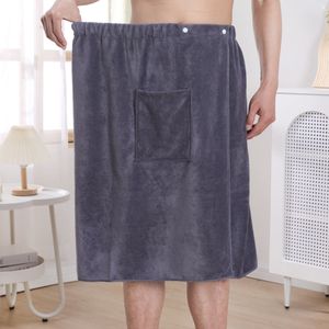 <span class=keywords><strong>Serviette</strong></span> <span class=keywords><strong>de</strong></span> <span class=keywords><strong>douche</strong></span> ajustable à séchage rapide pour <span class=keywords><strong>homme</strong></span>, bain, spa, sauna, enveloppement <span class=keywords><strong>de</strong></span> taille pour <span class=keywords><strong>homme</strong></span> - Product Image 3