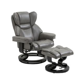 High End Recliner Sofa mit Ottoman Leather Recliner Chair Recliner Sofa - Product Image 1