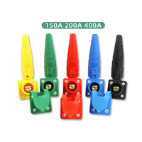 Sortie d'usine Haute Courant 150A 200A 400A Cam-lock Prise Mâle Connecteur Électrique Entrée Camlock Plug Rhinoceros Insertion