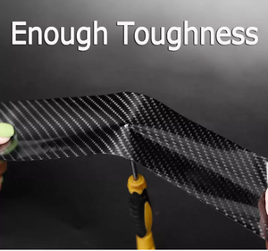 Autocollants de protection de pare-chocs anti-collision en fibre de carbone <span class=keywords><strong>K5D</strong></span> pour la protection universelle avant/arrière de la voiture - Product Image 6