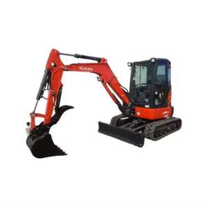 Excavadora Hidráulica Kubota U35-4 en Buen Estado Original, Miniexcavadora - Product Image 1