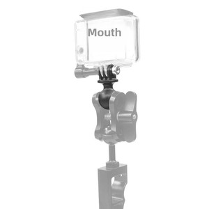 Soporte de Cabezal Esférico de Plástico ABS de Alta Durabilidad de 25 mm para Cámaras de Acción Hero13 12 <span class=keywords><strong>11</strong></span> 10 9 - Product Image 3