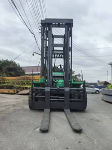 Montacargas Diésel Mitsubishi FD150 Usado, Capacidad de 15 Toneladas, Motor Original, Montacargas Todoterreno en Venta - Product Image 6