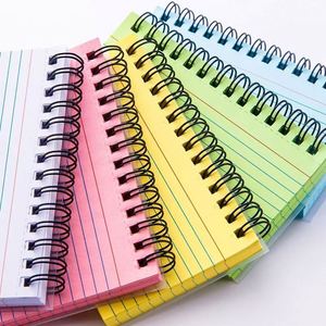 Juego de Cuadernos Espiralados con Forro de PP en Colores Surtidos, Libretas de Bolsillo Portátiles, Papelería para Oficina y Escuela, Toma de Notas, Planificación Diaria - Product Image 4