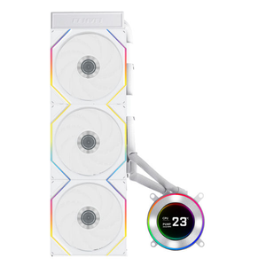Nouveau Hydroshift II LCD-C 360 TL BK&WH avec écran LCD IPS de 2,1 pouces 60 Hz, trois configurations pour une flexibilité DIY totale, refroidisseur d'eau pour processeur - Product Image 4