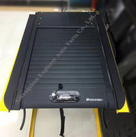 Obturateur de couvercle à rouleau rétractable pour Hilux Revo Rocco Vigo avec serrure couverture de lit manuelle accessoires de ramassage couvercle de tonneau en aluminium