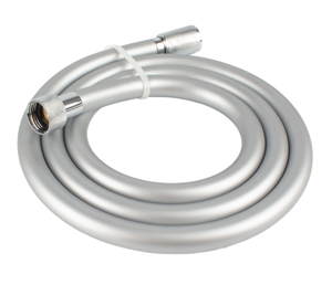 Durable Food Grade <strong>High</strong>-End <strong>Quality</strong> WRAS NSF Certified Flexible Light Silver <strong>Silicone</strong> Shower <strong>Hose</strong> for Modern Bathroom Setup - Product Image 1