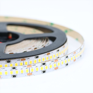 Bande lumineuse <span class=keywords><strong>LED</strong></span> flexible SMD 2835 120 <span class=keywords><strong>LED</strong></span>/M 2V 5mm 8mm largeur blanc chaud blanc naturel pour la décoration de la maison certifié CE RoHS - Product Image 1