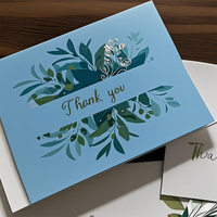Vente en gros de papier de haute qualité Impression personnalisée Logo Merci Cartes à gratter pour petites entreprises Carte en papier