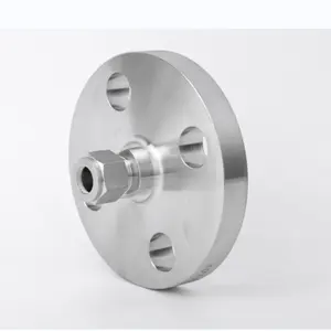 Нержавеющая сталь 316 и Inconel 625 DN25 DN50 Двойные наконечники трубные фитинги компрессионные фитинги фланцевый адаптер