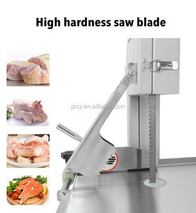 Commerciale in acciaio inox sega circolare nastro di carne lame/negozio di carne congelato pesce osso segatura macchina - Product Image 4
