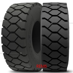 Neumáticos Radiales de Acero de la Marca Double Coin 12R16.5 REM3 para Equipos Industriales, Minicargadoras, con Banda de Rodadura Unidireccional Especial - Product Image 1