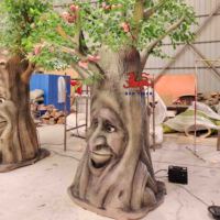 Arbre parlant mécanique pour parc d'attractions d'équipements de divertissement