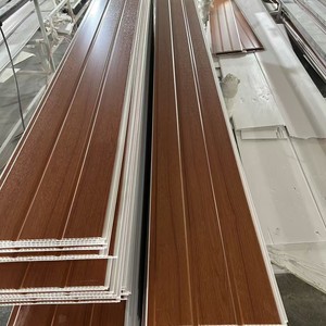 Panneau de <span class=keywords><strong>plafond</strong></span> en PVC <span class=keywords><strong>Plafond</strong></span> ignifuge et imperméable <span class=keywords><strong>au</strong></span> design moderne - Product Image 6
