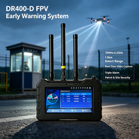 Dispositif portable de détection de drones FPV et d'interception de signaux de transmission vidéo