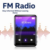 Lecteur MP3/MP4 tactile intégral, son Hi-Fi sans perte (FLAC/WAV/APE), dictionnaire anglais-chinois, livre électronique, enregistreur vidéo pour écran IPS 5,4 pouces