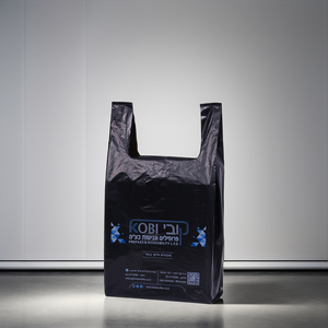 Custom Printed Thank You T-Shirt Plastic Bags for Business Use for Shopping & Corporate Functions