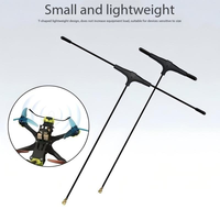 Antenne de drone FPV fabriquée en usine, 2,4 GHz, 433 MHz, 915 MHz, antenne de type T avec connecteur UFL, antenne de transmission d'image