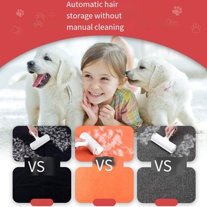 Pet Hair <b>Roller</b> Remover <b>Lint</b> Brush 2-Way Dog Cat Comb Tool Convenient Cleaning Dog Cat Fur Brush Base Home Furniture Sofa Clothe - Product Image 6