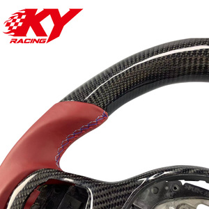 For BMW M2 M3 M4 G15 G16 G20 G21 G22 G26 G30 G34 G42 G80 Custom Racing Style Carbon Fiber Steering Wheel 320i 325i M340i M440 - Product Image 3