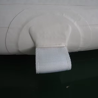 Prix d'usine, personnalisable, hamac gonflable géant portable, plateforme flottante circulaire en maille Drop Stitch, SHUNYUAN PVC