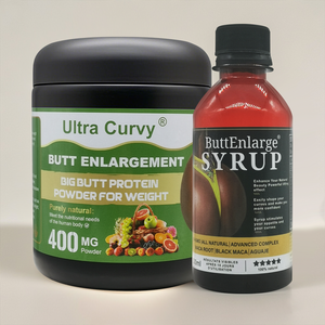 Vente en gros de supplément naturel Maca pour rehausseur de hanches et de fesses grandes et rondes, ensemble de poudre de protéine d'agrandissement des fesses et de sirop Maca - Product Image 2