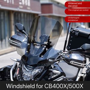 Protector de Parabrisas para Motocicletas Honda CB400X y <span class=keywords><strong>CB500X</strong></span>, Deflector de Viento - Product Image 3