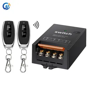 1 gang dc 12v 24v 36v 48v 60v 72V Controller and Household Power Switch On Off and Wireless Intelligent Remote Control Switches