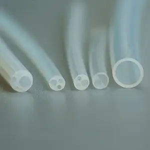 प्लास्टिक केशिका पीटीएफई ट्यूब 1.06 मिमी कस्टम छोटे आकार मेडिकल ग्रेड एक्सट्रूज़न माइक्रो आकार का टी फ्लॉन पीटीएफई ट्यूबिंग