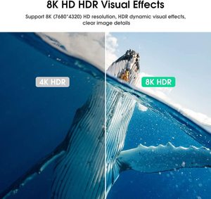 8K <span class=keywords><strong>HDMI</strong></span> 2,1 cable Versión Ultra alta velocidad 48Gbps <span class=keywords><strong>HDMI</strong></span> Cable 4K 8K 60HZ 120Hz resolución HDR <span class=keywords><strong>HDMI</strong></span> cable 8K - Product Image 5