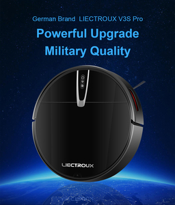 Liectroux V3s Pro Gyroscope Robot Vacuum Cleaner with Big Battery 4400mah Work Tuya Home Application V3s Pro Liectroux V3s Pro - Product Image 2