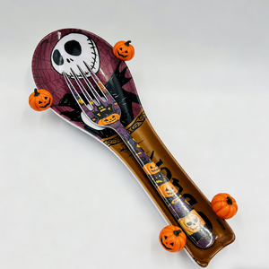 Accesorios <span class=keywords><strong>de</strong></span> Cocina Espeluznantes, Reposacucharas/Soporte Largo <span class=keywords><strong>de</strong></span> Melamina <span class=keywords><strong>de</strong></span> Jack Skellington <span class=keywords><strong>para</strong></span> Decoración Navideña - Product Image 3