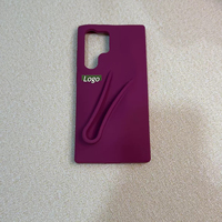 Coque de téléphone portable en silicone souple effet brillant à lèvres pour Samsung S25 Ultra, design rouge à lèvres coloré, coque arrière pour iPhone – Offre Spéciale