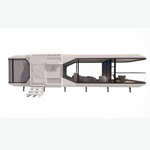 Modern Portable Toilet Sandwich Panel Rectangle Easy Installation Hotel Accommodation <b>Prefab</b> <b>House</b> - Product Image 1