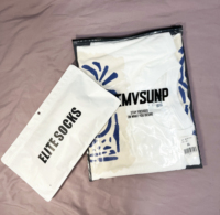 Sacs en plastique personnalisés imprimés pour vêtements, sacs en plastique à fermeture éclair pour vêtements, sacs en plastique imprimés personnalisés à fermeture éclair