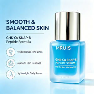 MRUIS GHK-Cu <span class=keywords><strong>Serum</strong></span> SNAP-8 <span class=keywords><strong>Anti</strong></span>-<span class=keywords><strong>Aging</strong></span> Feine Linien Falten Hydratisierendes Öl Ausgleichendes Tag-und-Nacht Hautreparatur-<span class=keywords><strong>Serum</strong></span> für Empfindliche Reife Haut - Product Image 4