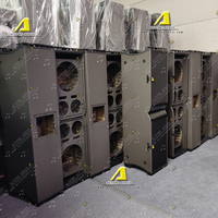 Ensemble de haut-parleurs actifs à ligne acoustique K2 Dual 12 trois voies, caisson de basses KS28, étanche, puissance de crête de 3600 W, amplificateur LA12X avec DSP SPL 145 dB