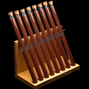 Bâtonnets d'encens en verre Tianjing, tubes à essai de 5g, 10g, 20g avec bouchon en liège pour l'aromathérapie à l'agarwood et au bois de santal - Product Image 1