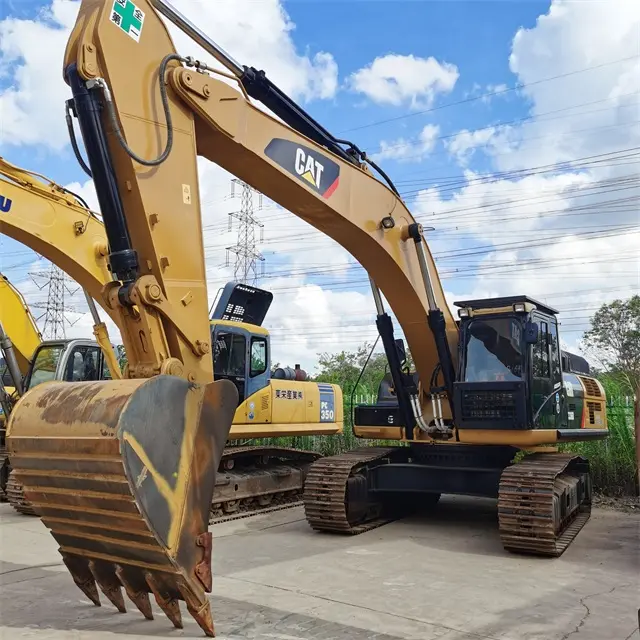 Escavadeira original do gato 336d, japonesa, poucas horas de trabalho usadas, máquina escavadora caterpillar/bom preço 36t cat 336d 340d 349d 350d 450d